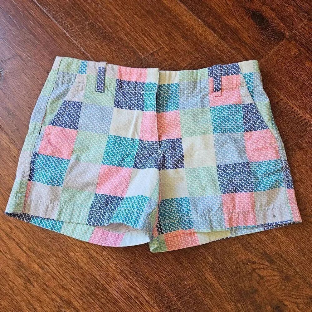 Vineyard Vines Patchwork Whale Tail Shorts